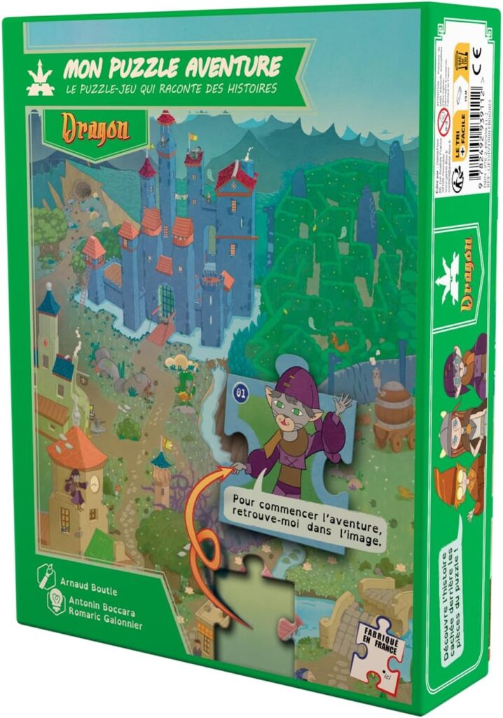 Mon puzzle aventure - Dragon