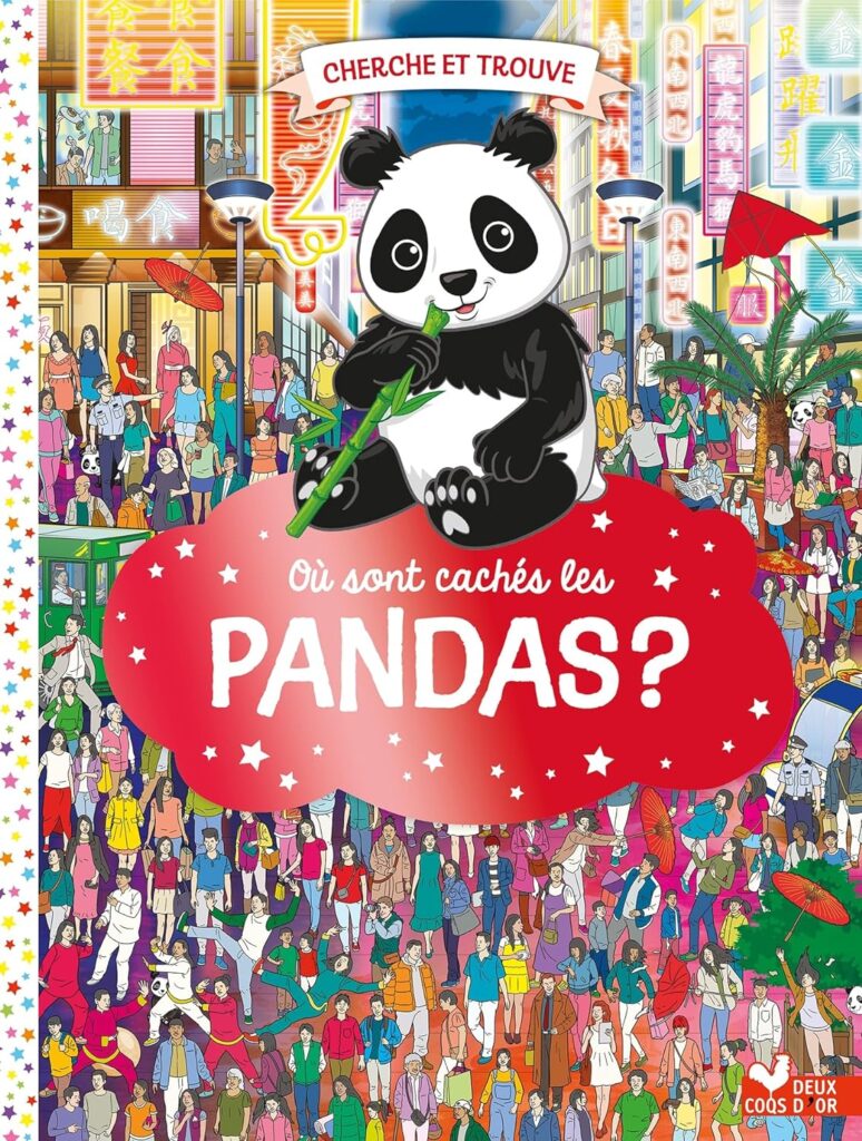 Cherche et trouve - Où sont cachés les pandas ?