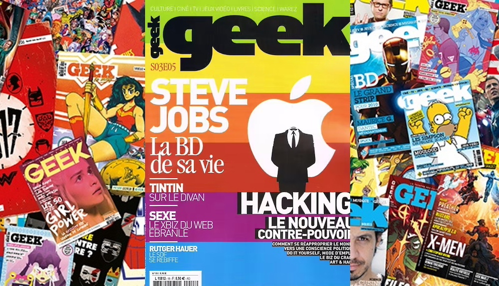 Le dossier de Benjamin Berget sur le piratage en couverture de Geek Magazine d’octobre 2011