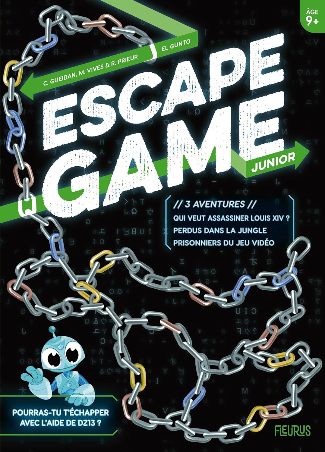 Escape Game Junior 3 aventures vert