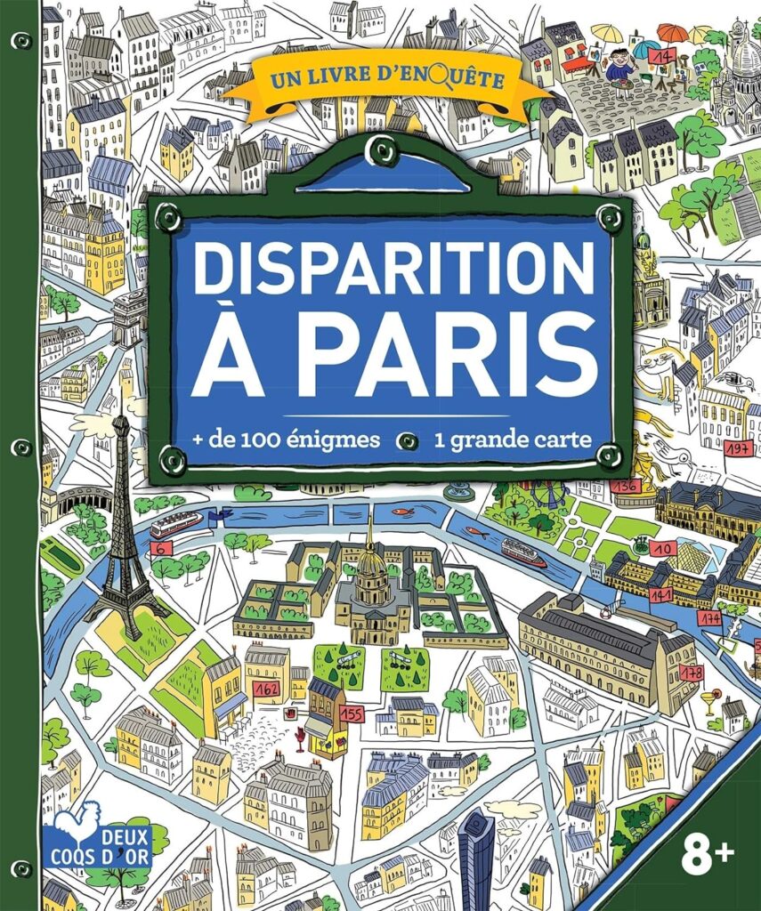 Un livre d'enquête - Disparition à Paris