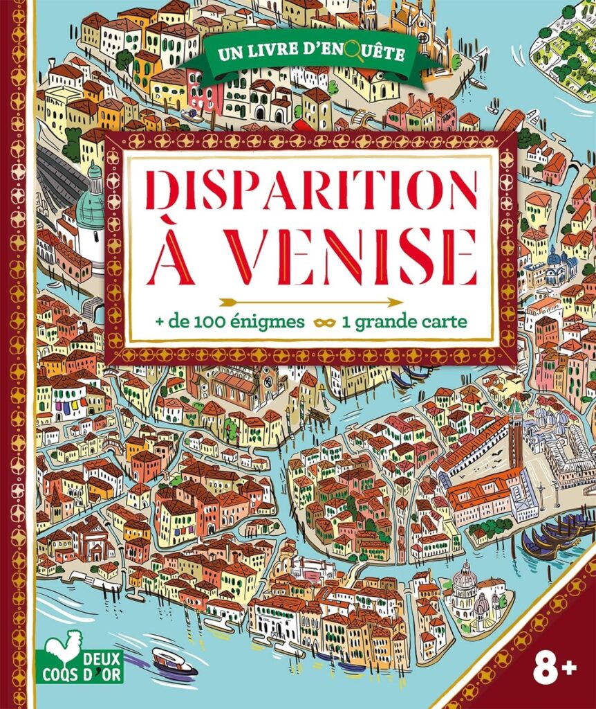 Un livre d'enquête - Disparition à Venise