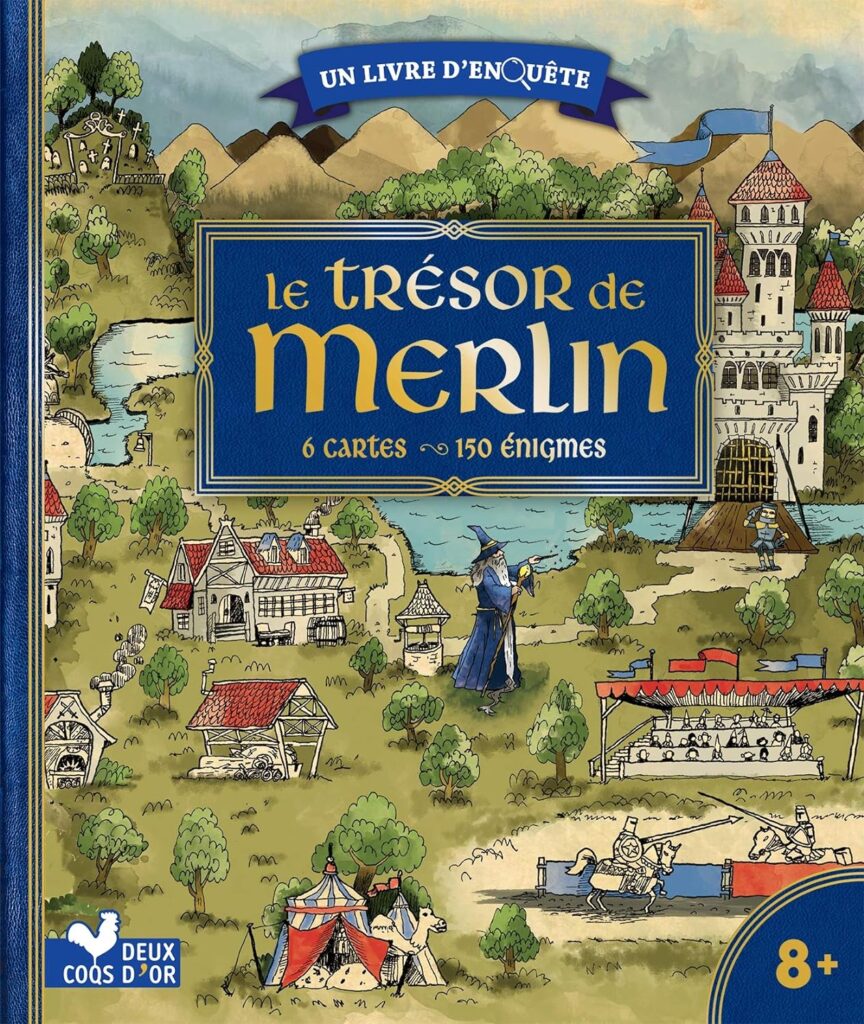 Un livre d'enquête - Le trésor de Merlin