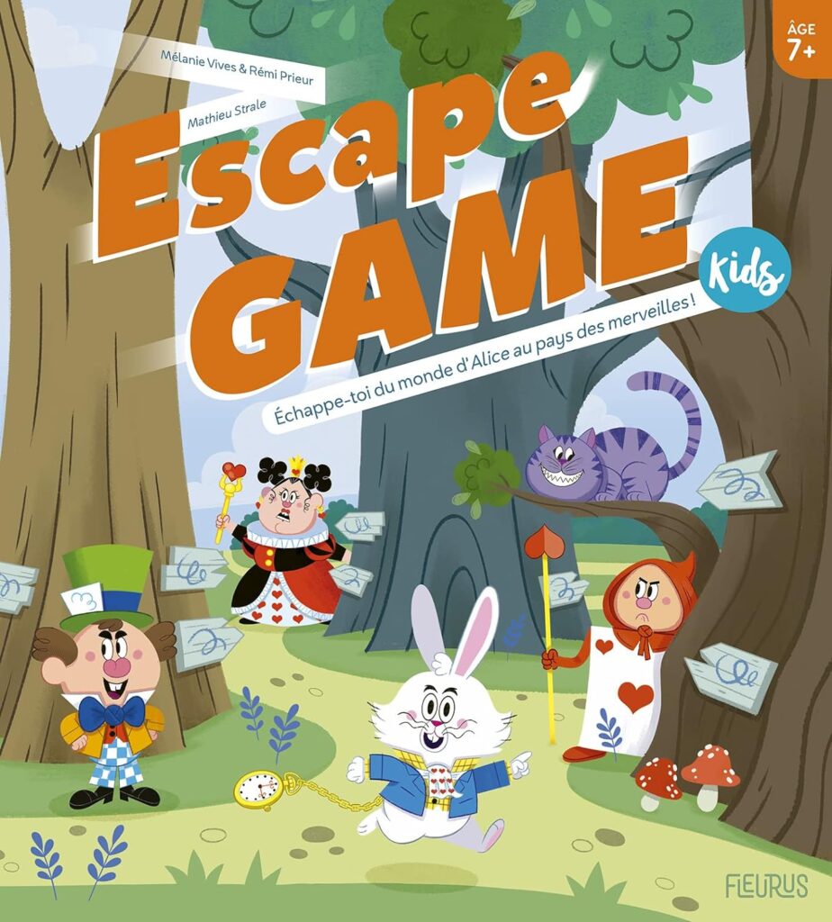 Escape Game Kids - Echappe-toi du monde d'Alice au pays des merveilles
