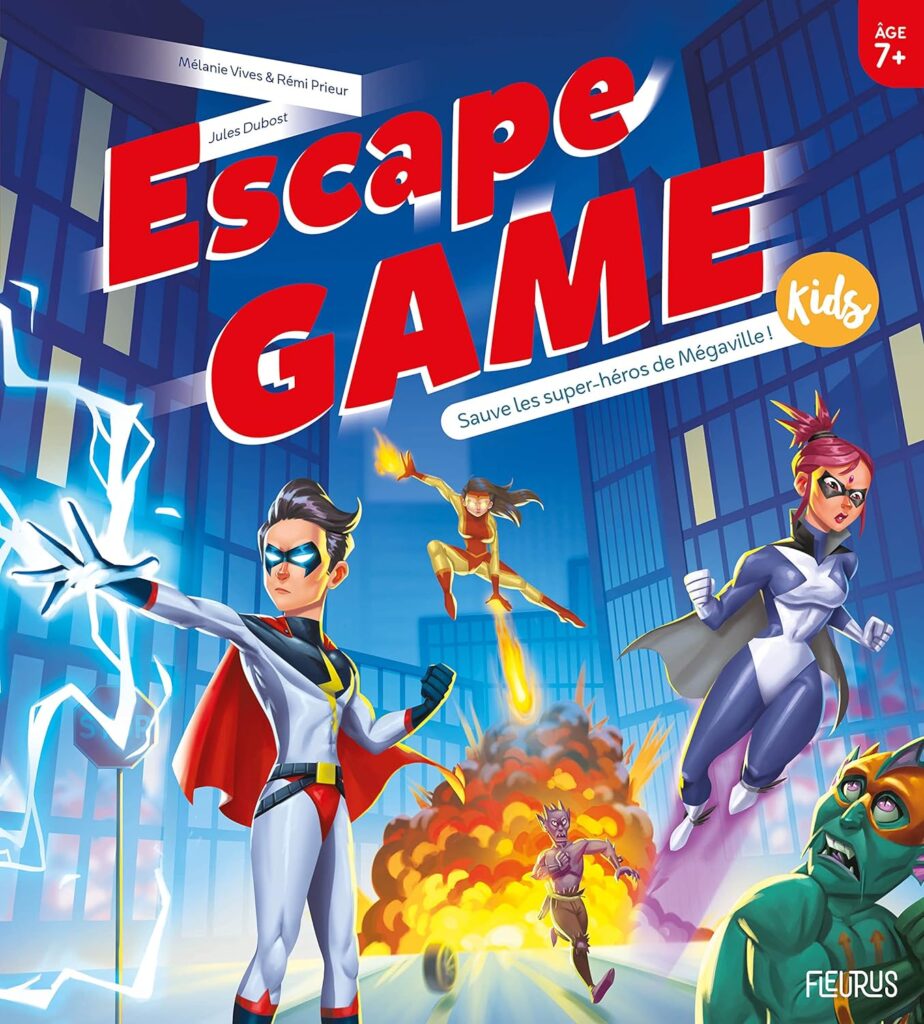 Escape Game Kids - Sauve les super héros de Mégaville