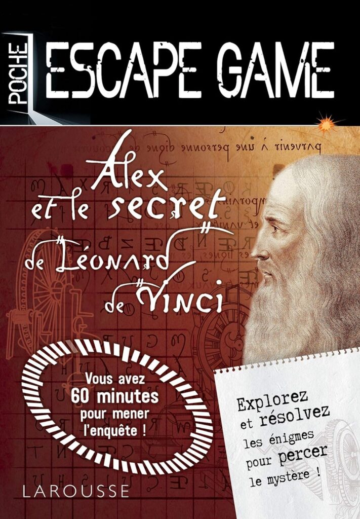 Escape Game de poche - Alex et le secret de Léonard de Vinci