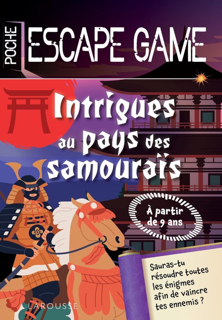 Escape Game de poche Junior - Intrigues au pays des samouraïs
