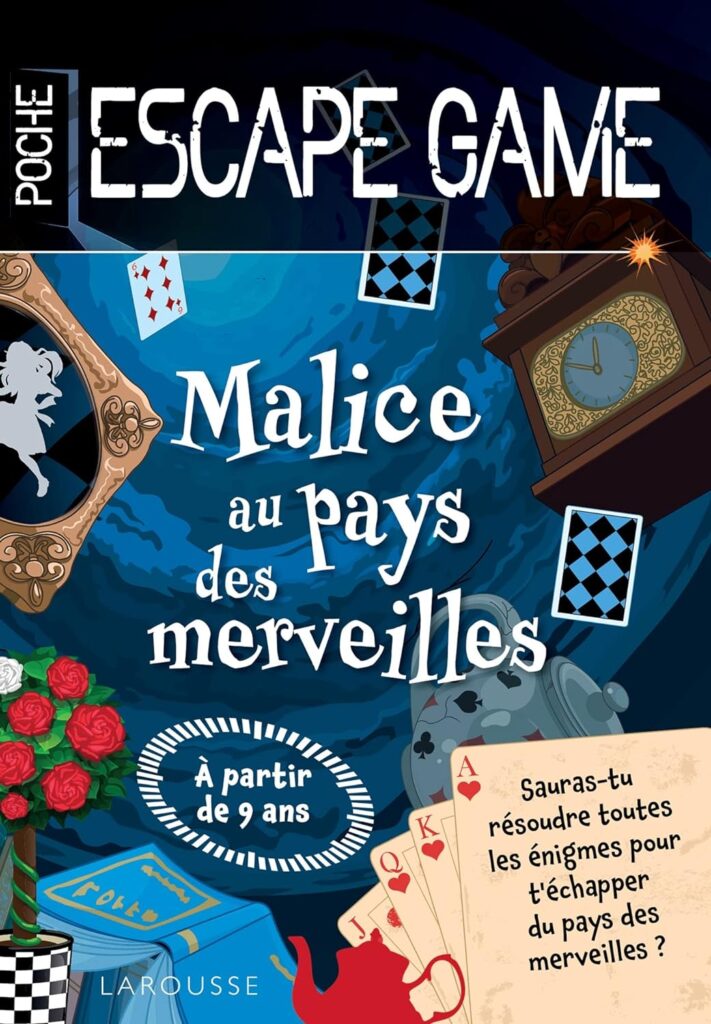 Escape Game de poche Junior - Malice au pays des merveilles