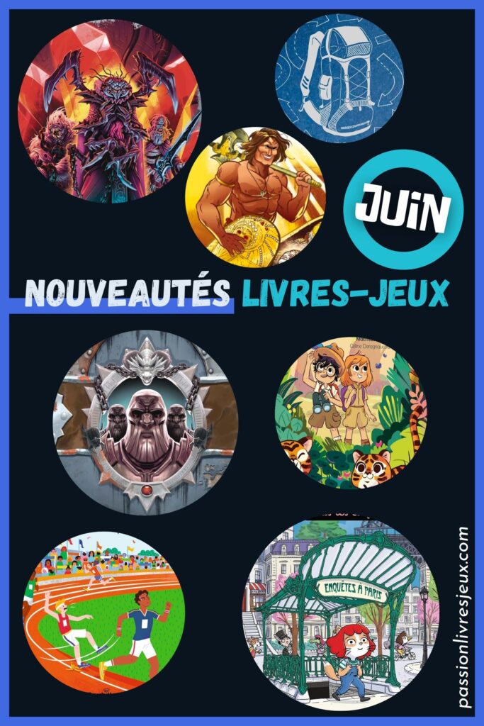 Sortie livres-jeux juin 2024