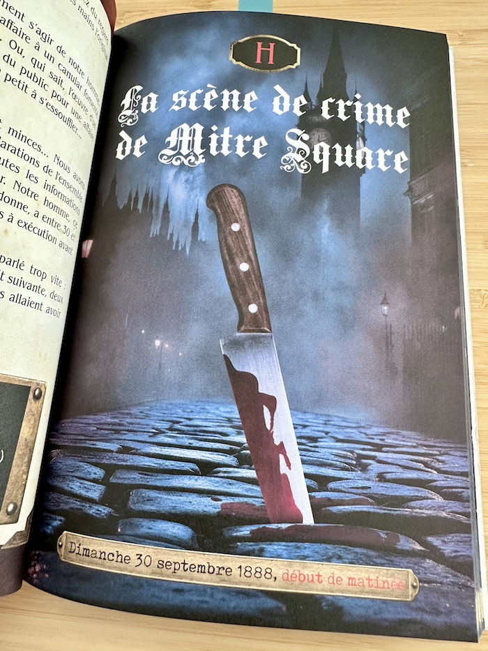 Escape Game de Poche - Sur la piste de Jack L'Éventreur Avis