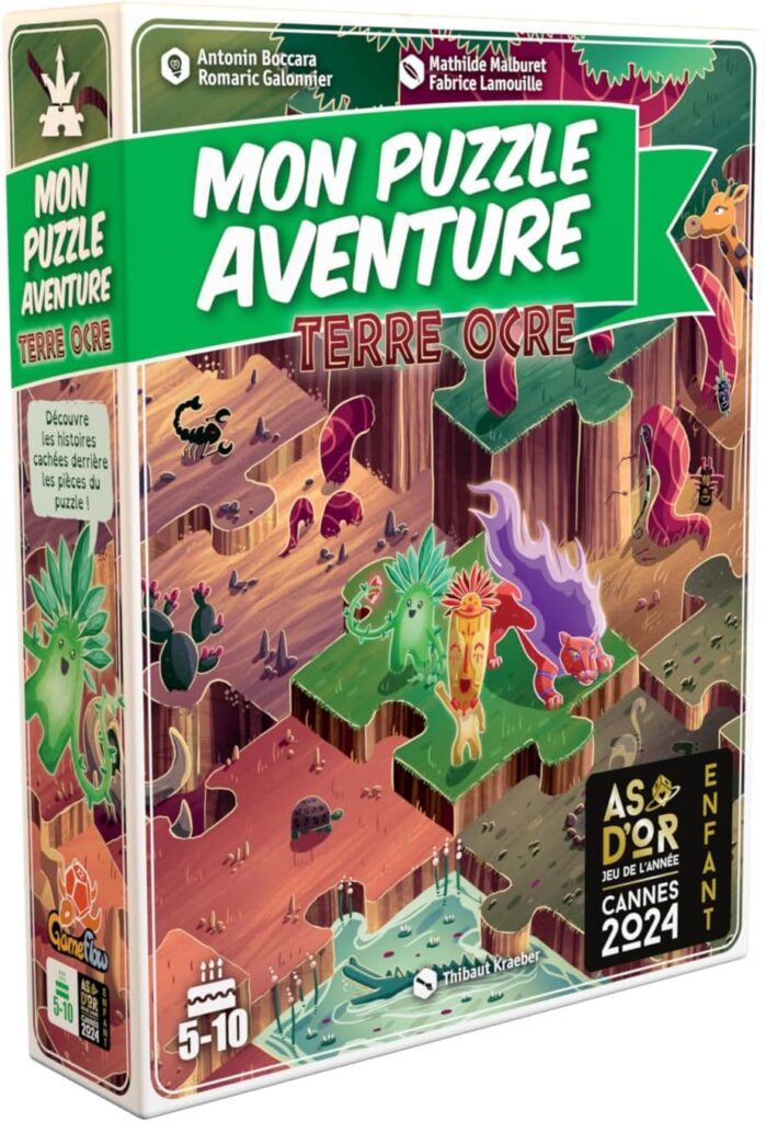 Mon puzzle aventure - Voyage en Terre Ocre