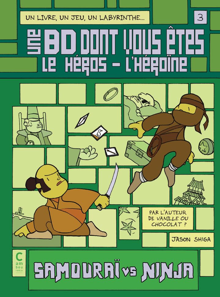 La BD dont vous êtes le héros l'héroïne - Samouraïs vs Ninjas