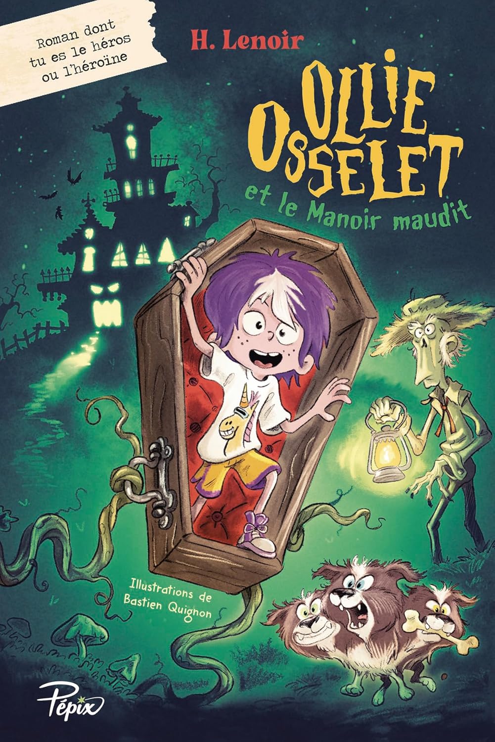 Ollie Osselet et le manoir maudit