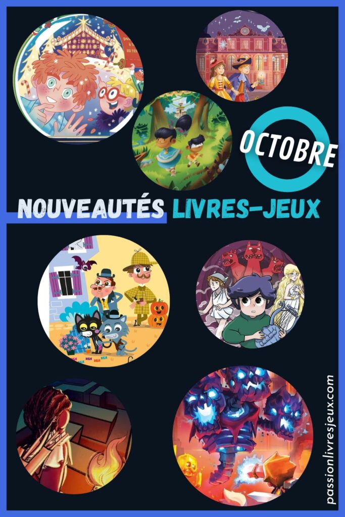 Sorties livres-jeux octobre 2024