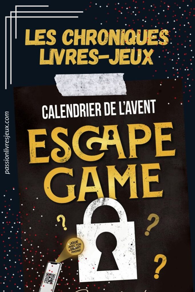 Calendrier de l'Avent Escape Game - SOLV - Avis