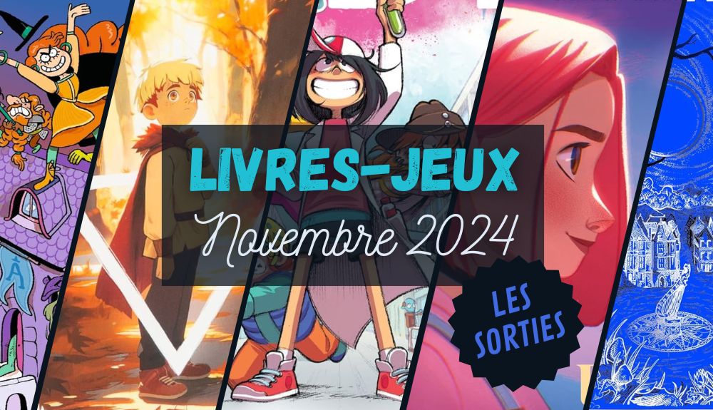 Sorties livres-jeux novembre 2024