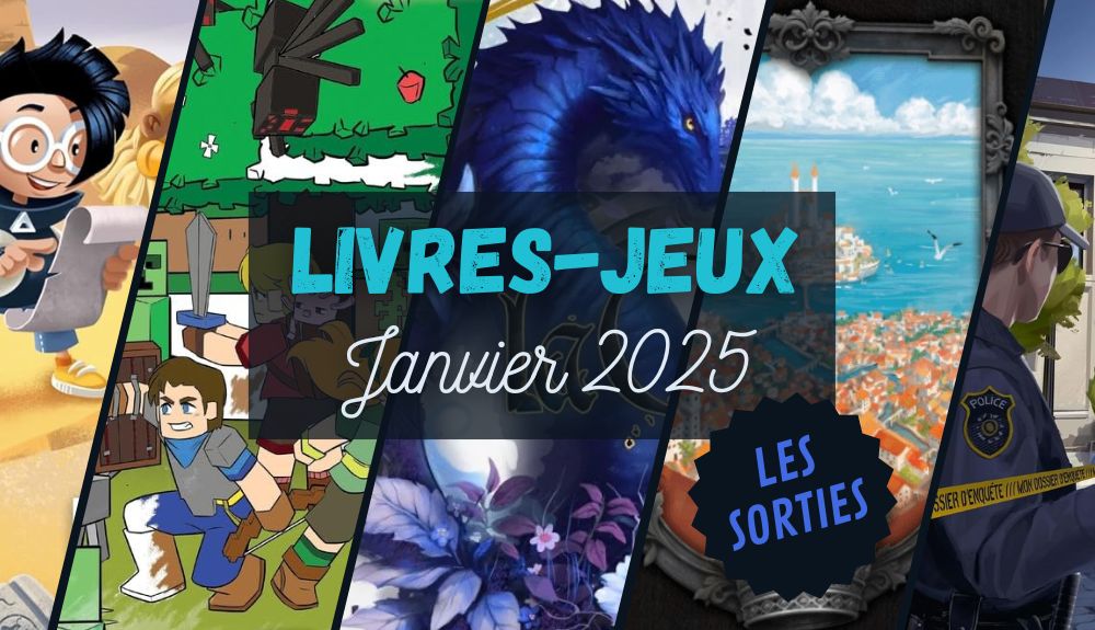 Sorties livres-jeux janvier 2025