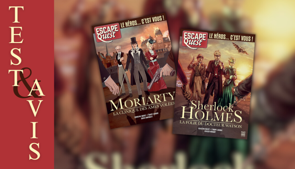 Escape Quest Sherlock Holmes & Moriarty Avis