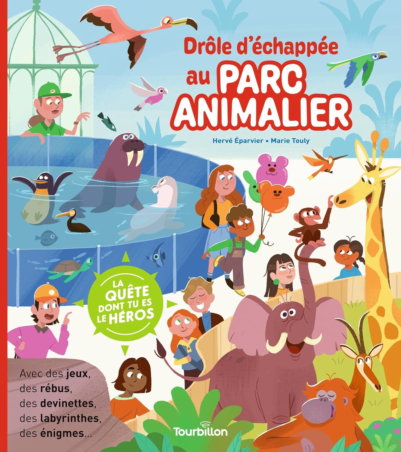 La quête dont tu es le héros - Drôle d'échappée au parc animalier