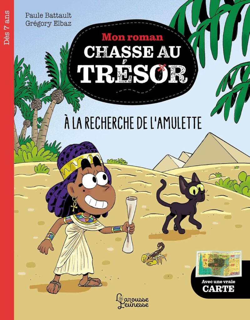 Mon roman chasse au trésor - À la recherche de l'amulette d'Osiris