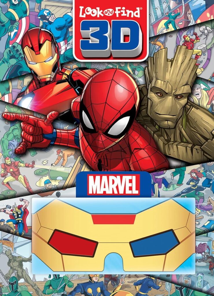 Look and find 3D - Marvel