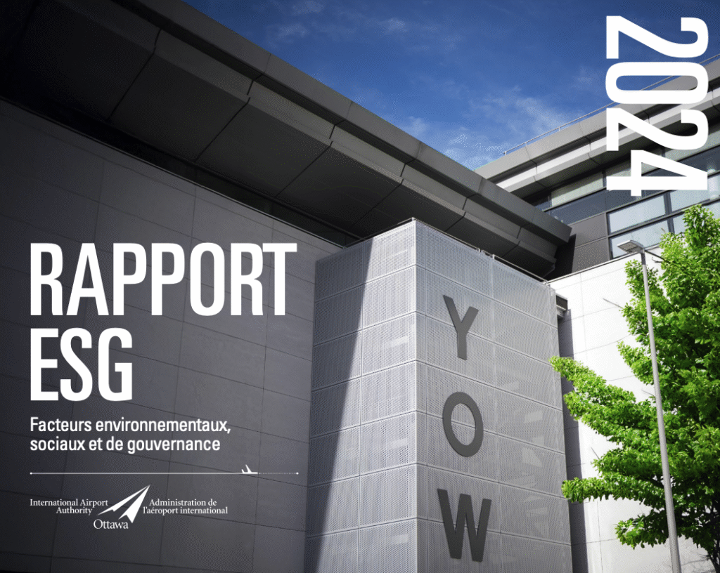 Rapport ESG aéroport Ottawa 2024