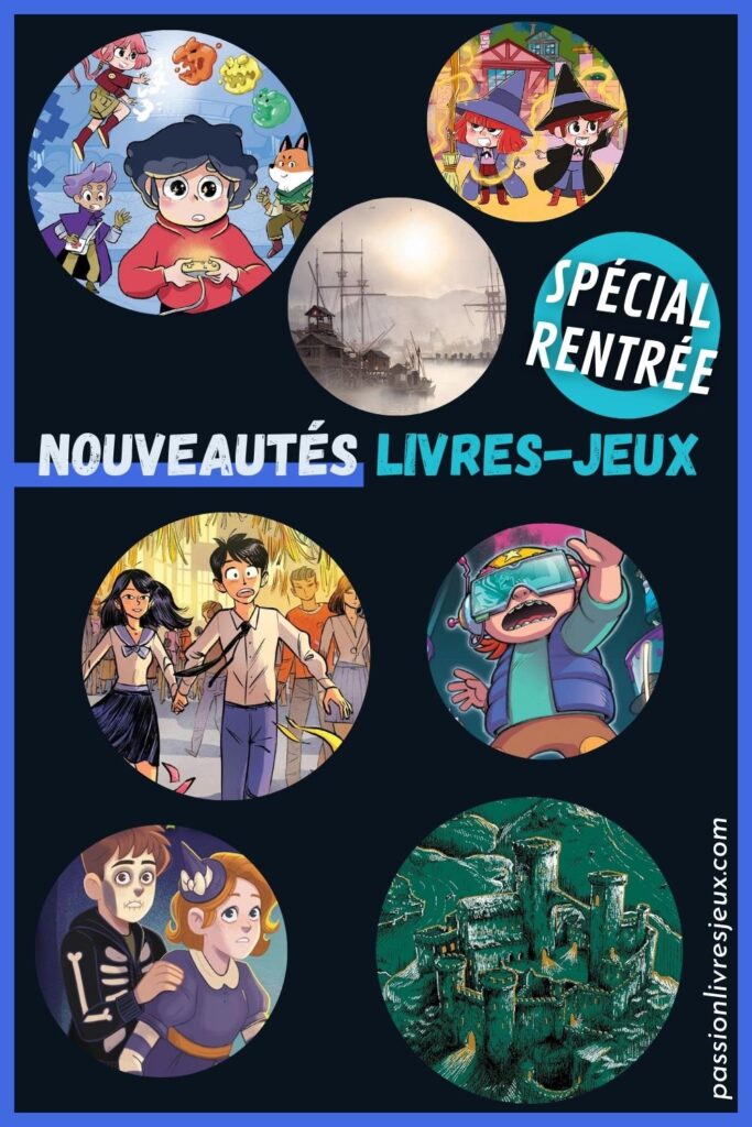 Sorties livres-jeux rentrée 2025