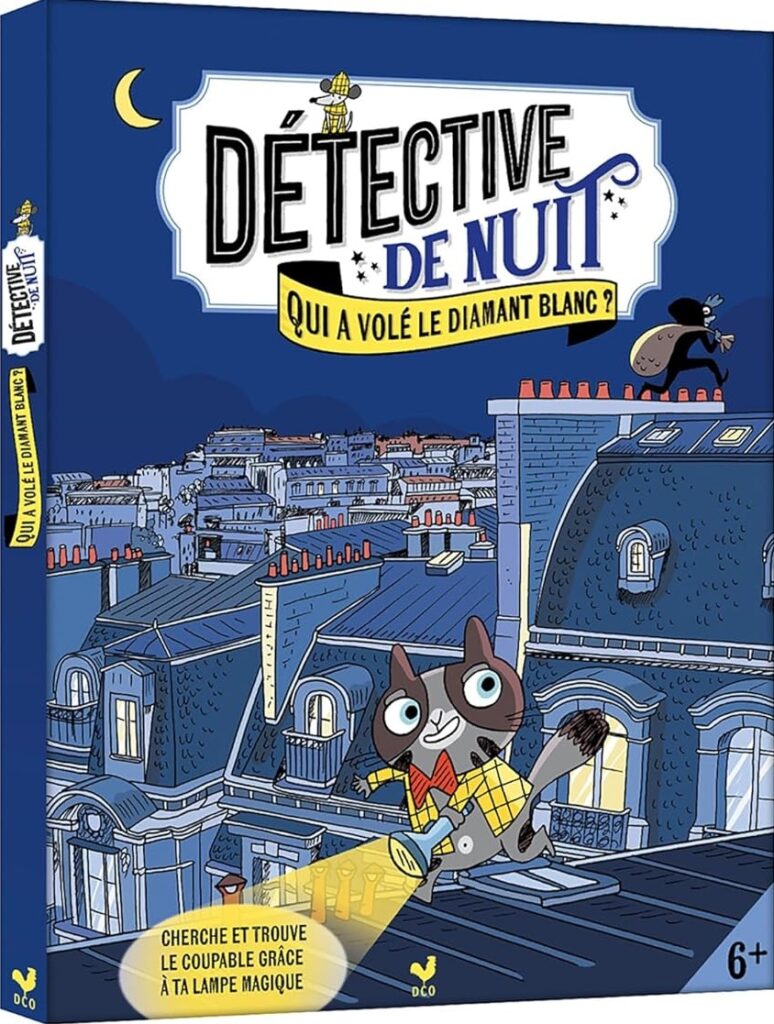 Détective de nuit - Qui a volé le diamant blanc ?