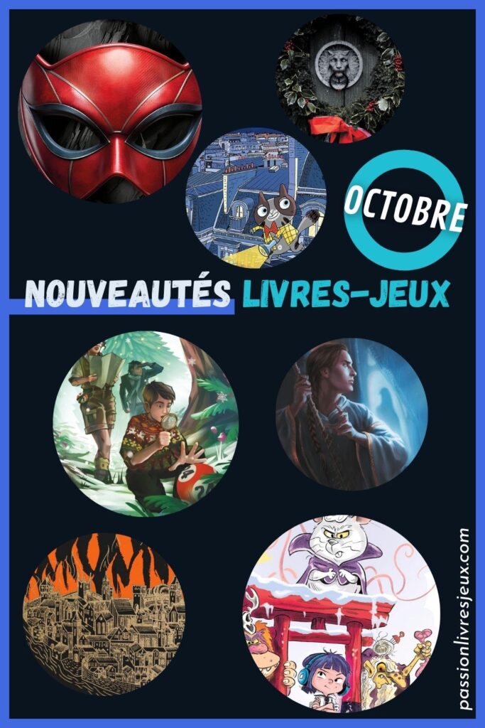 Sorties livres-jeux octobre 2025