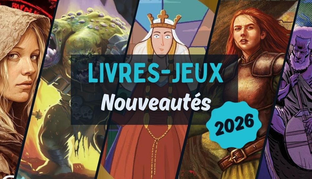 Nouveautés livres-jeux 2026